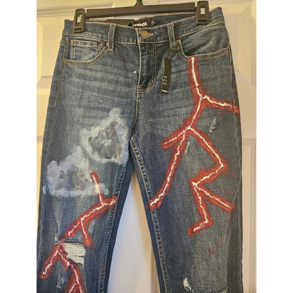 Jeans Size 14 Youth New with Tags RSO One of a Kind - Picture 3 of 10